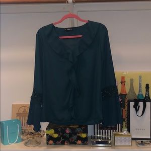 Emerald never worn Shein top